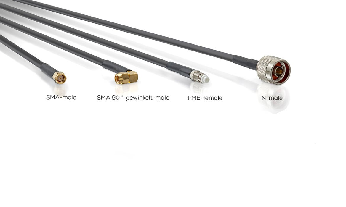 Antennenkabel für den Anschluss von Funkgeräten und Antennen – Zubehör für Antenneninstallation in der Antennentechnik